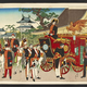 A print of the Meiji emperor’s procession in 1893. The Meiji government sought to unite the burgeoning Japanese empire around one emperor, one religion and one language. The effects of these political goals on the Japanese language are still felt to this day.